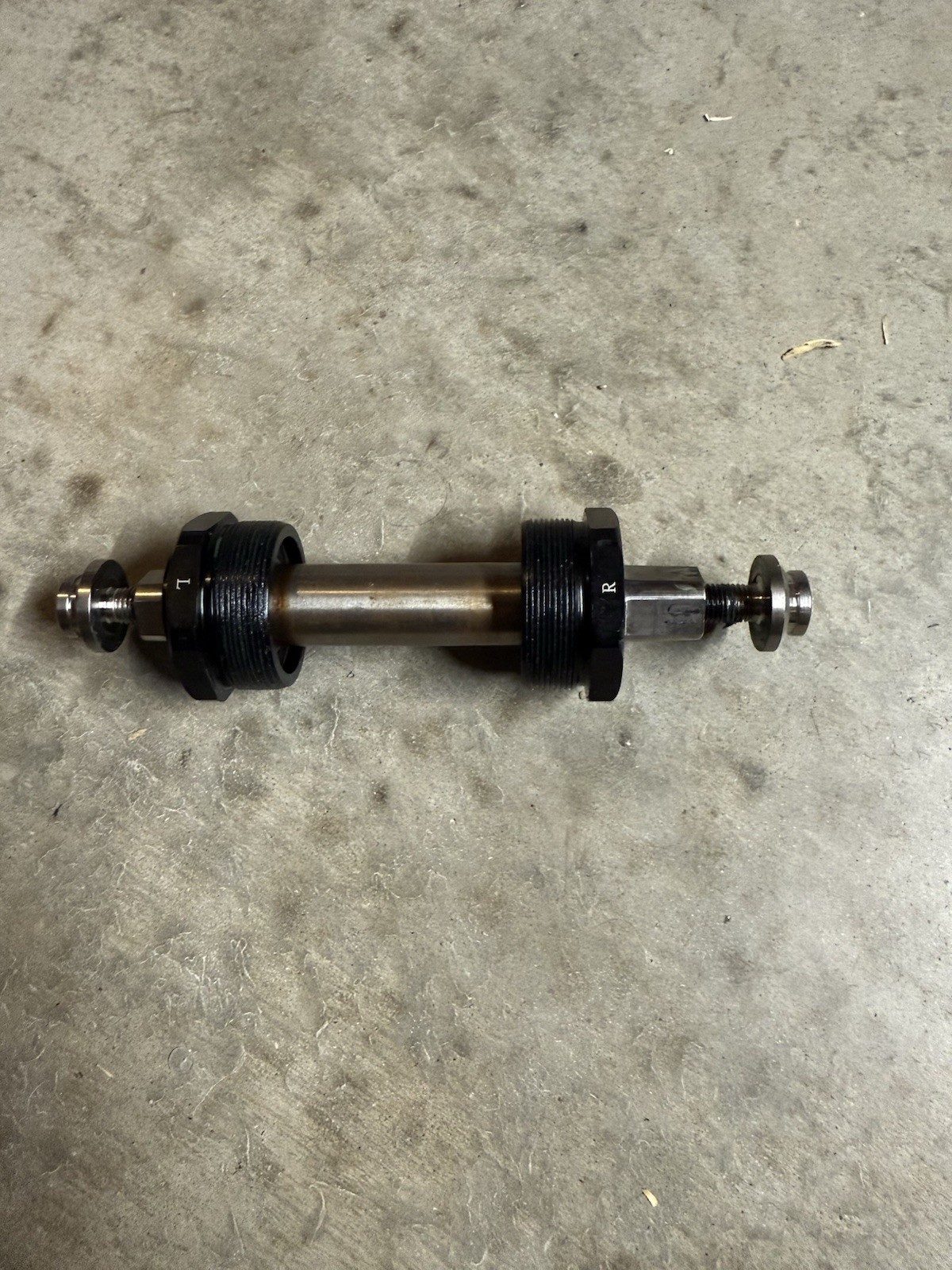 Answer BMX Slider Bottom Bracket - 113mm - Titanium Spindle & Bolts