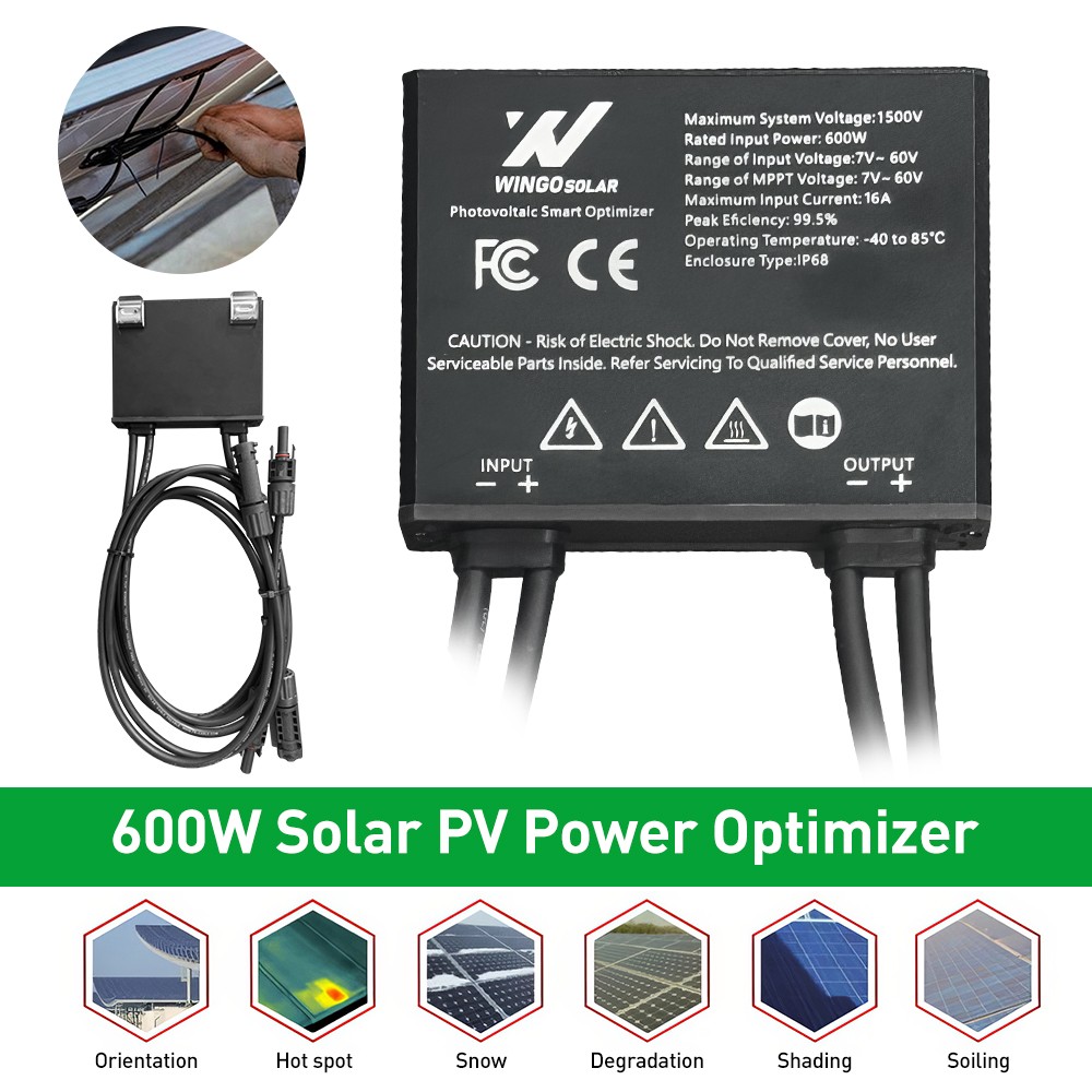 For SolarEdge Solar Power Optimizer Embedded Module Level PV Function Optimizer