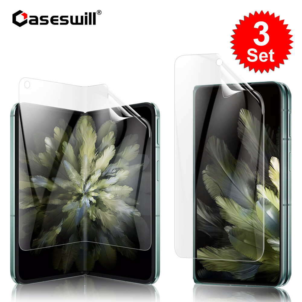 For OnePlus Open Caseswill Premium HD Clear Soft TPU Film Screen Protector