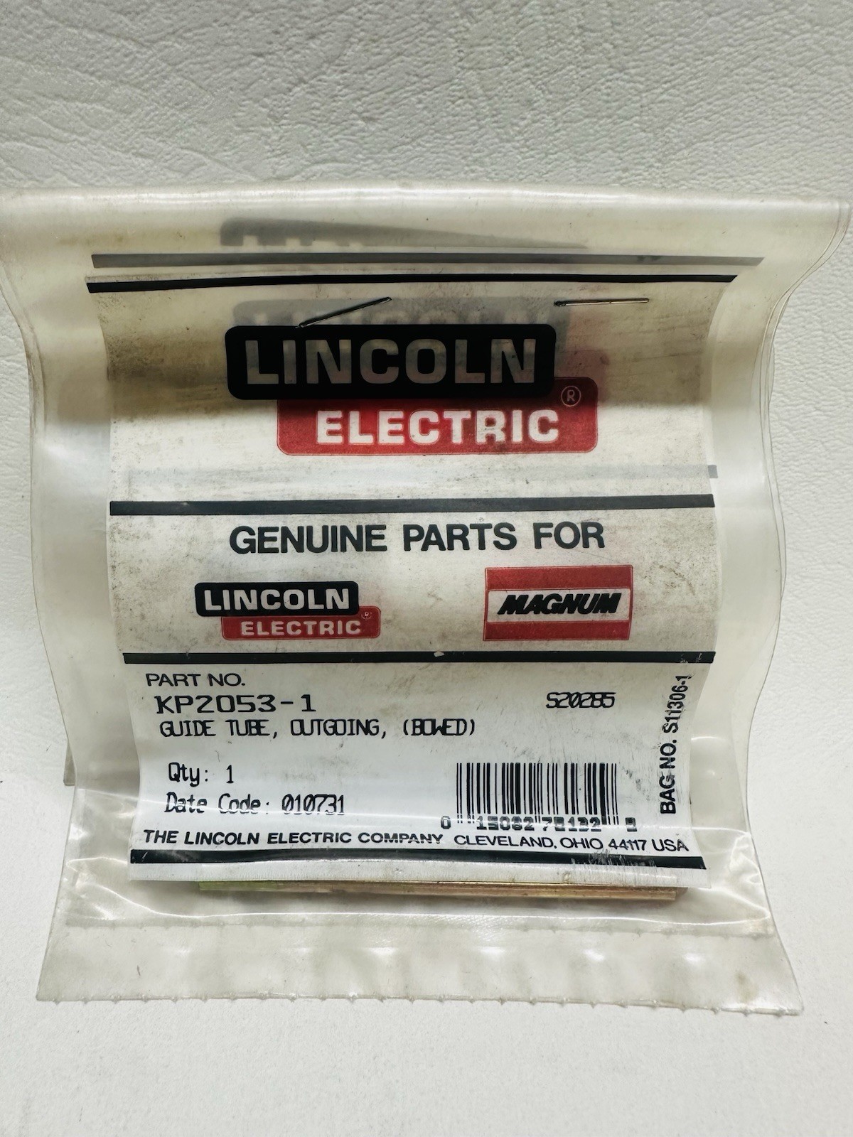 NEW Lincoln Electric KP2053-1 Guide Tube Outgoing