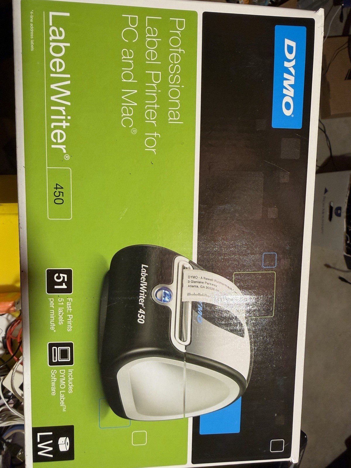 OEM Dymo LabelWriter 450 Thermal Label Printer 1750110 - OPEN BOX
