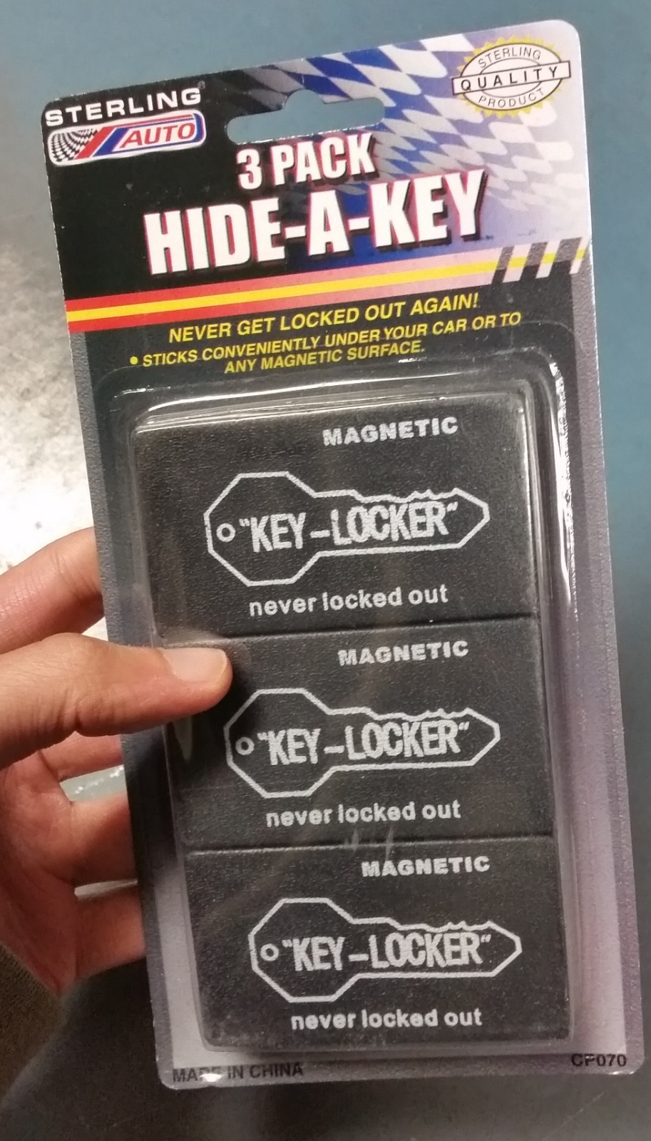 SET OF 3 Magnetic Hide A Key Case Car House Home Magnet Home Security Spare NEW