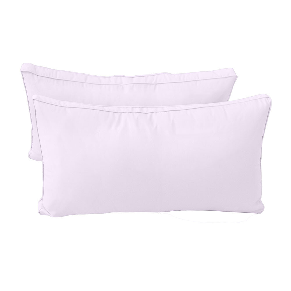 *COVER ONLY*-Style 2 Daybed Mattress Bolster Pillow Covers Piped Trim Full-AD107