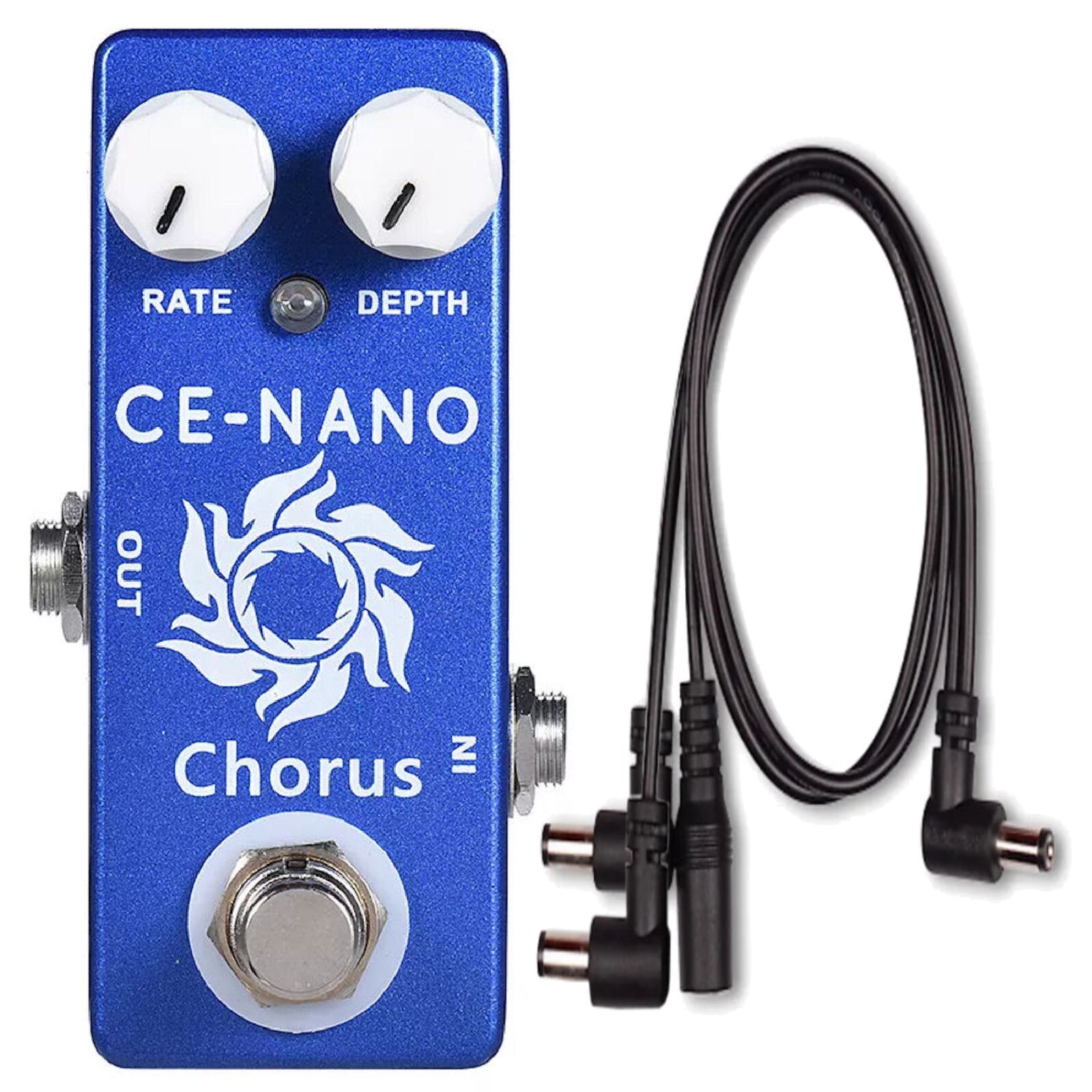Mosky CE Nano +PDC-3 Cable Analog Classic CHORUS Guitar effect Pedal True Bypass