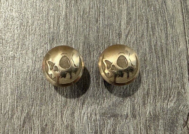 Rare Super Dead Paintball Brass Jt Proflex Mask Plugs SKULL Sd Superdead