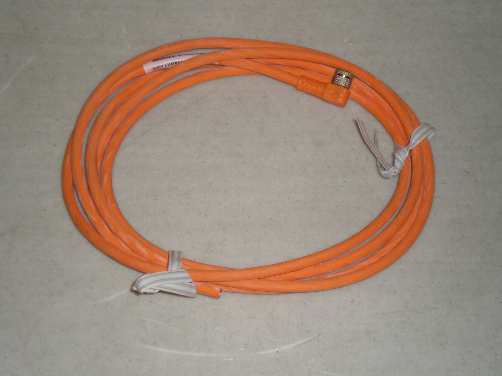 New! Lumberg 4 Wire RKMWV 4-165/2M Cable Free Shipping! RKMWV4-165/2M
