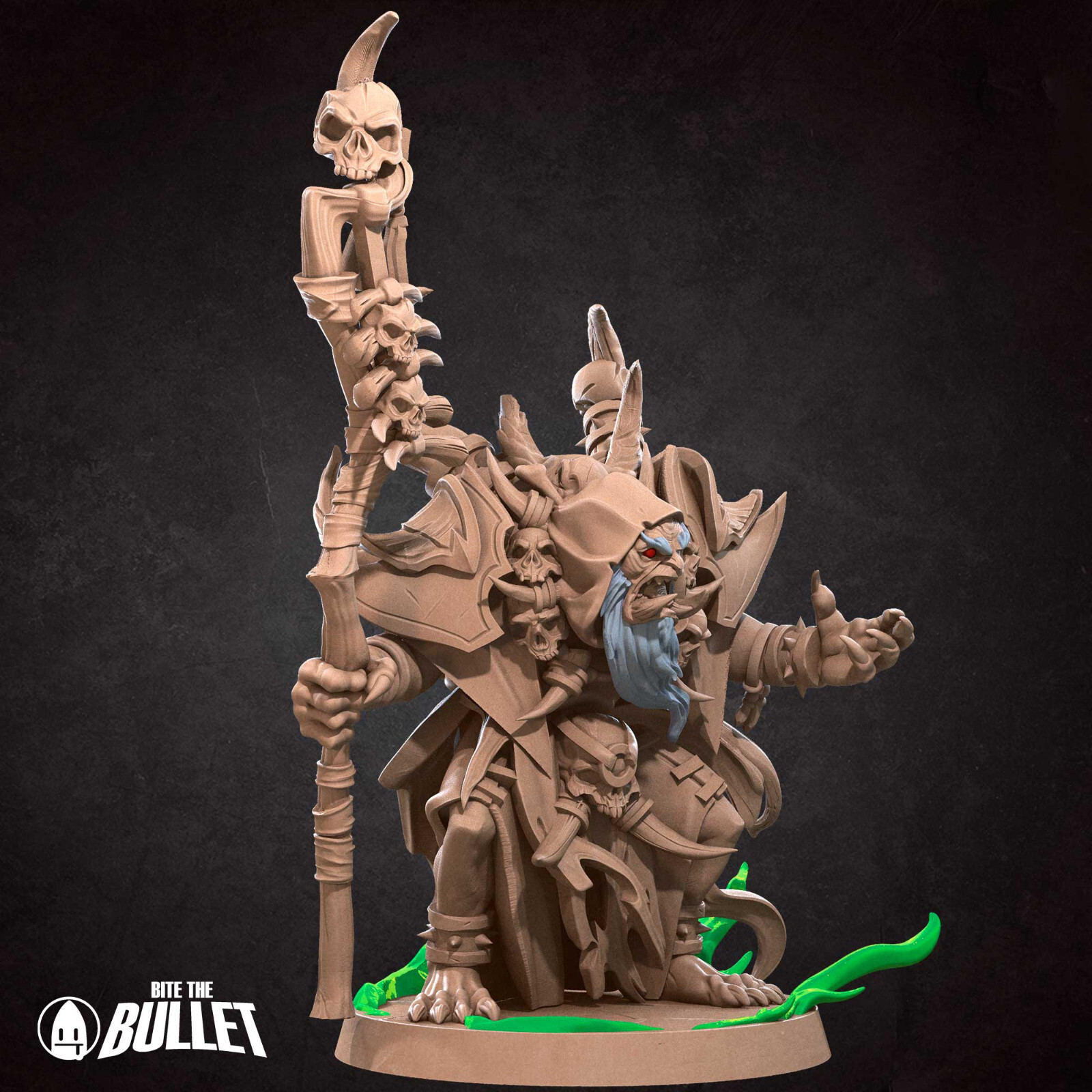 Orc Hero - Warlock / Sorcerer - Bite the Bullet - Dungeons and Dragons