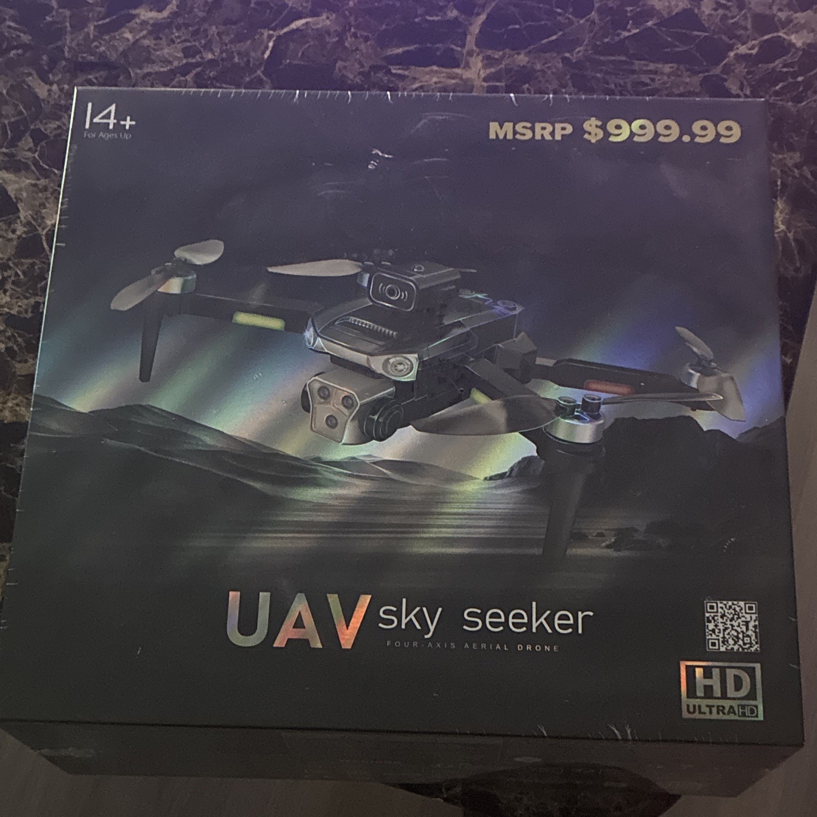 UAV Sky Seeker P19 Quadcopter Drone w/ Camera, Black RTR, 328ft Range