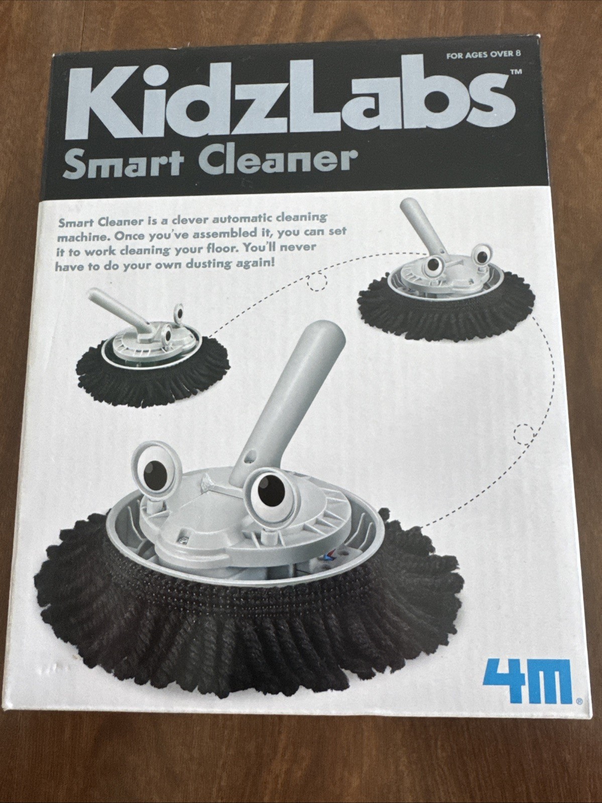NIB KidzLabs Smart Cleaner & Spider Robot STEM Science Kit Lot 4M