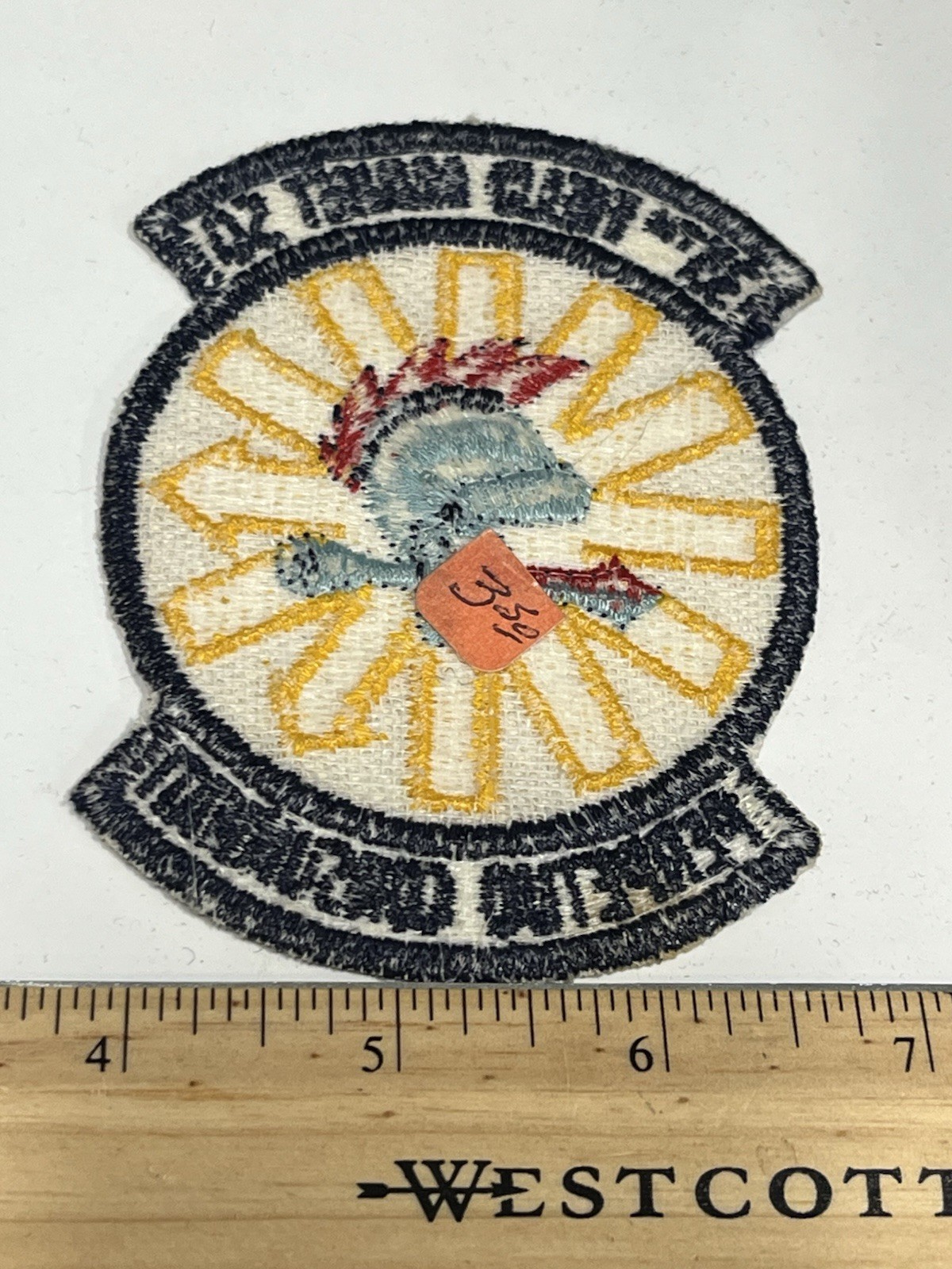 Original Post Ww2 35th Field Maintenance Squadron Patch Insignia