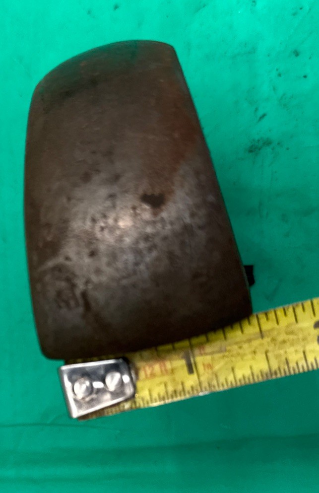 CUPPING/CURVED HALF-MOON. STAKE ANVIL HARDY TOOL Blacksmith Tool 3/4” Shank