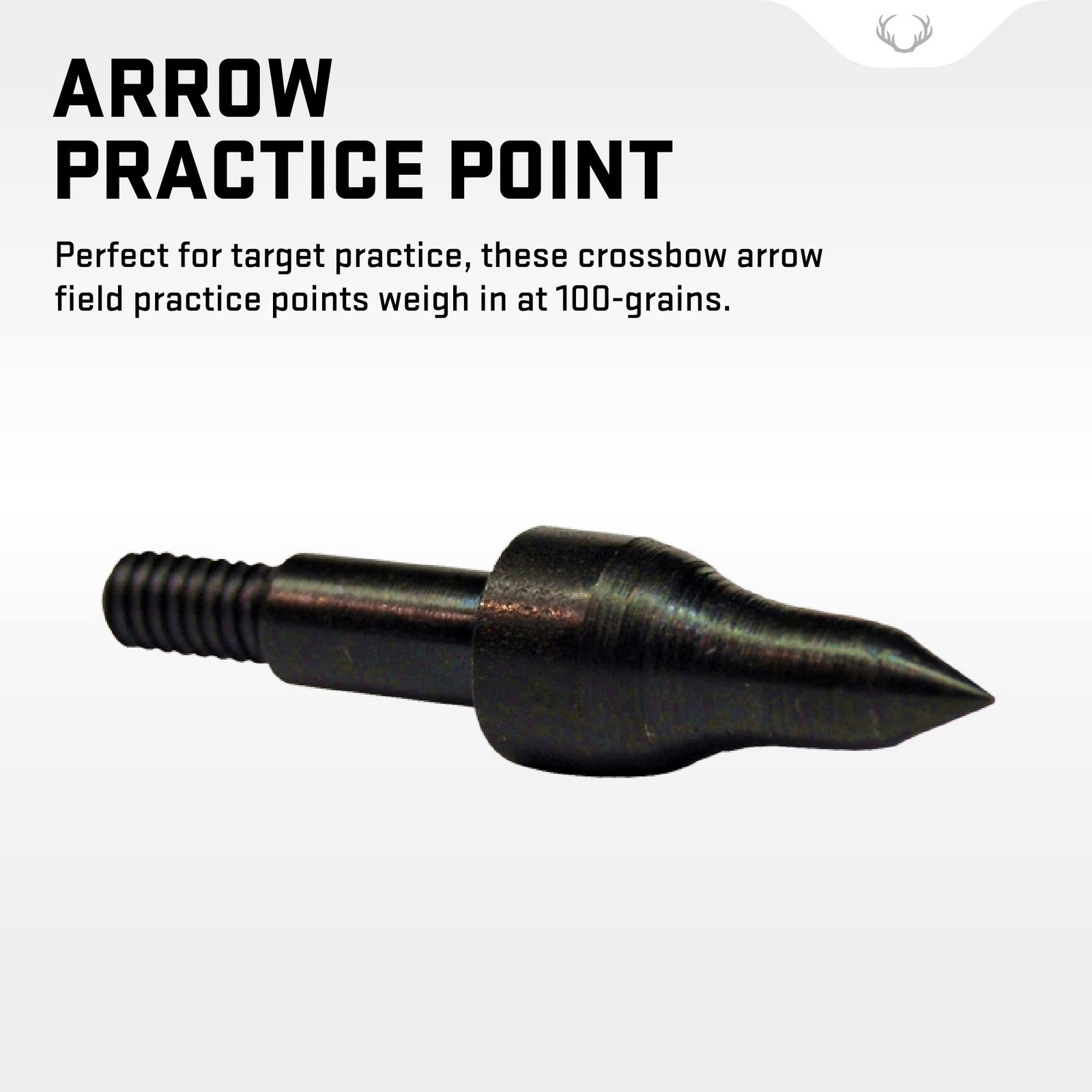 TenPoint Crossbow Arrow Practice Point, 100-Grain 6-Pack