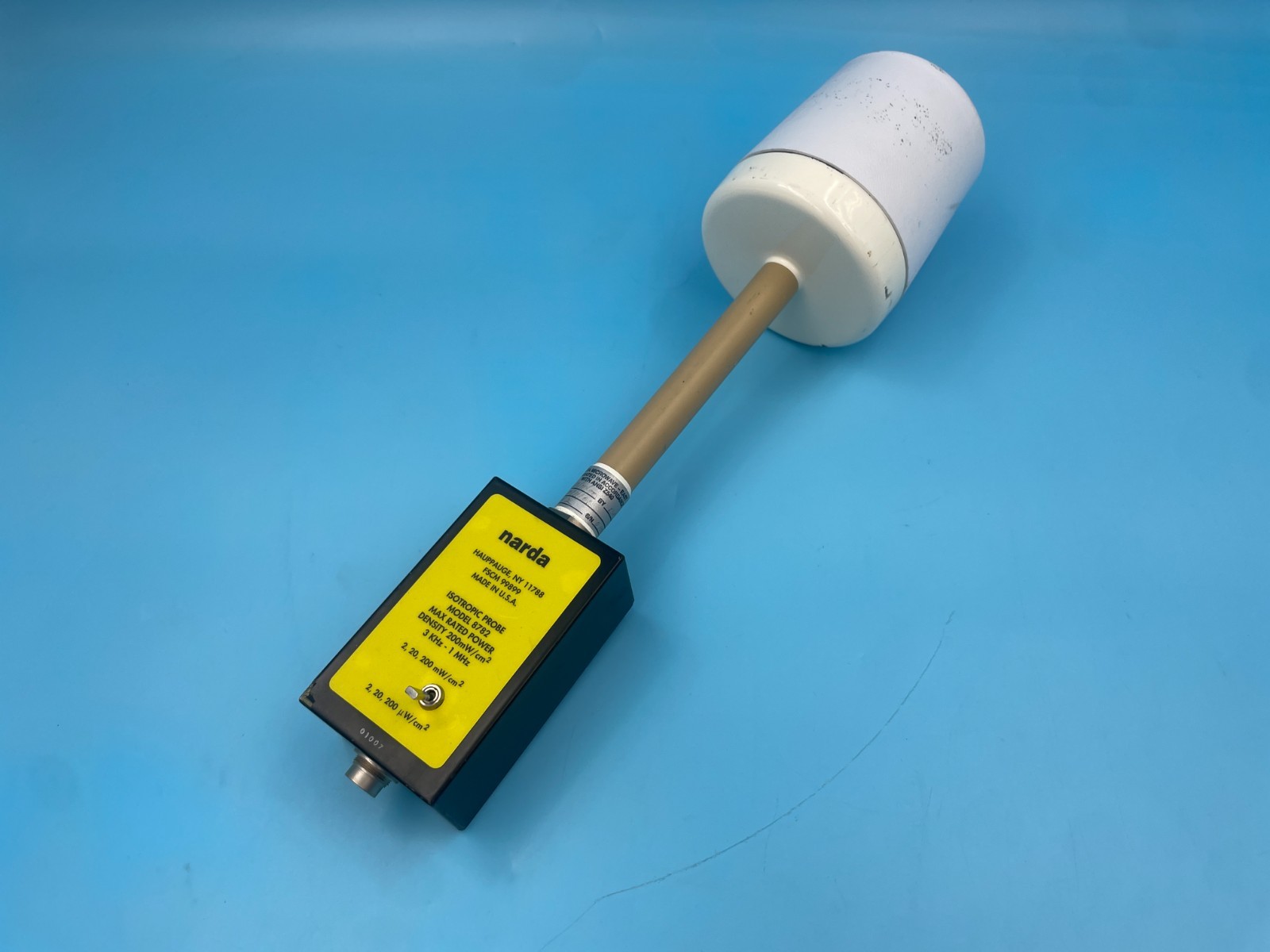 Narda 20mW/cm² Isotropic Probe for Radiation Detector Model 8782