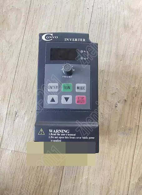 1PC Used Frequency changer CVF-MN3-2S0007 220v0.75KW by DHL/Fedex shipping