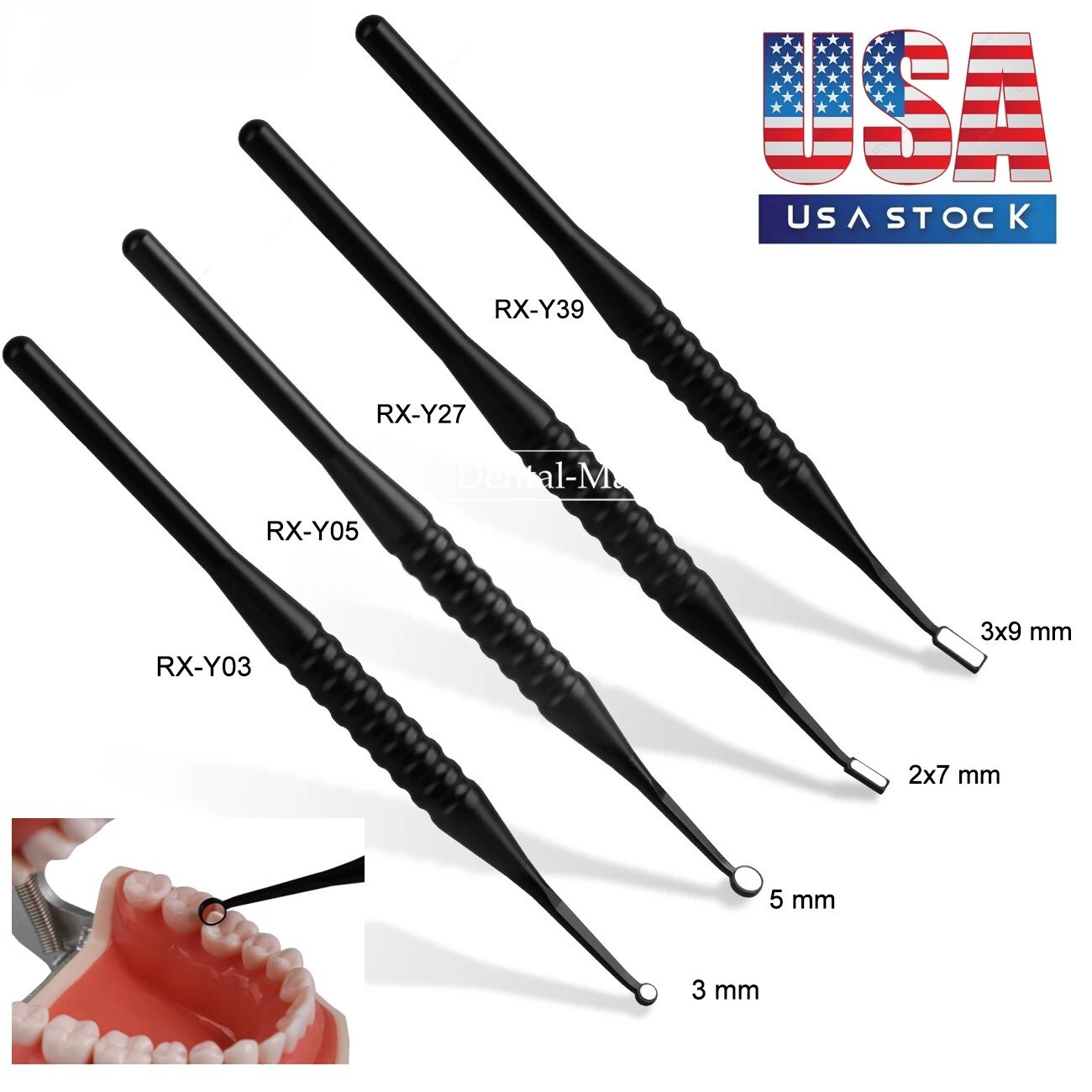 Dental Micro Mouth Mirror Various Micro Odontoscope Surgical Check Applications