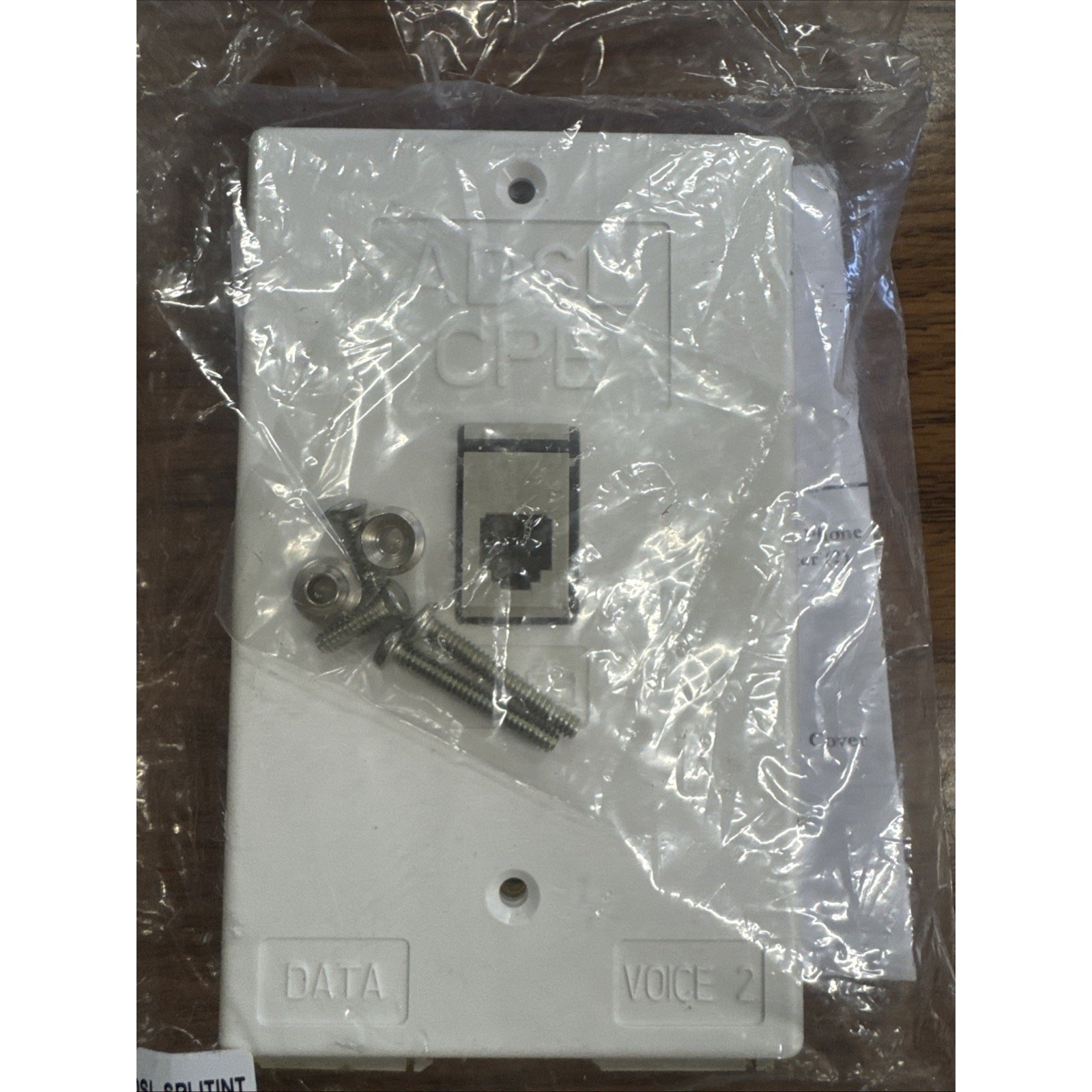 Corning Indoor Wall Mount/Desk-Top Pots Splitter ADSL-SPLITINT ge27