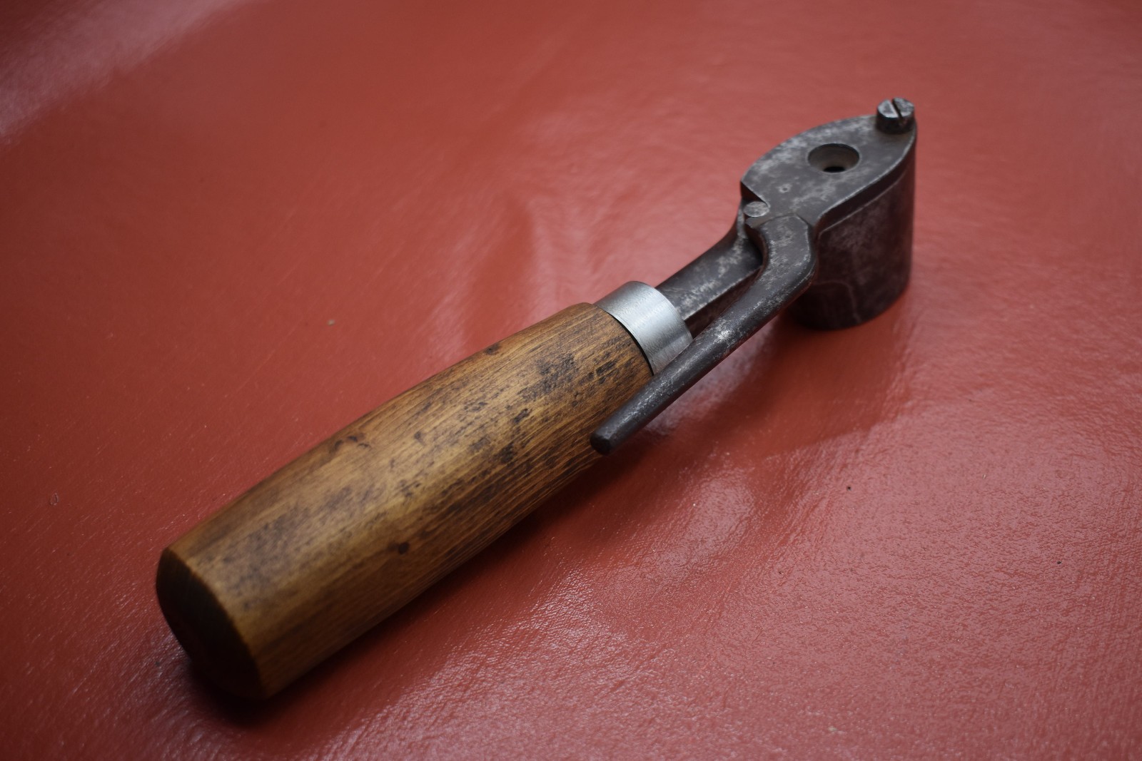 antique English large 4 bore .99 single cavity Mold
