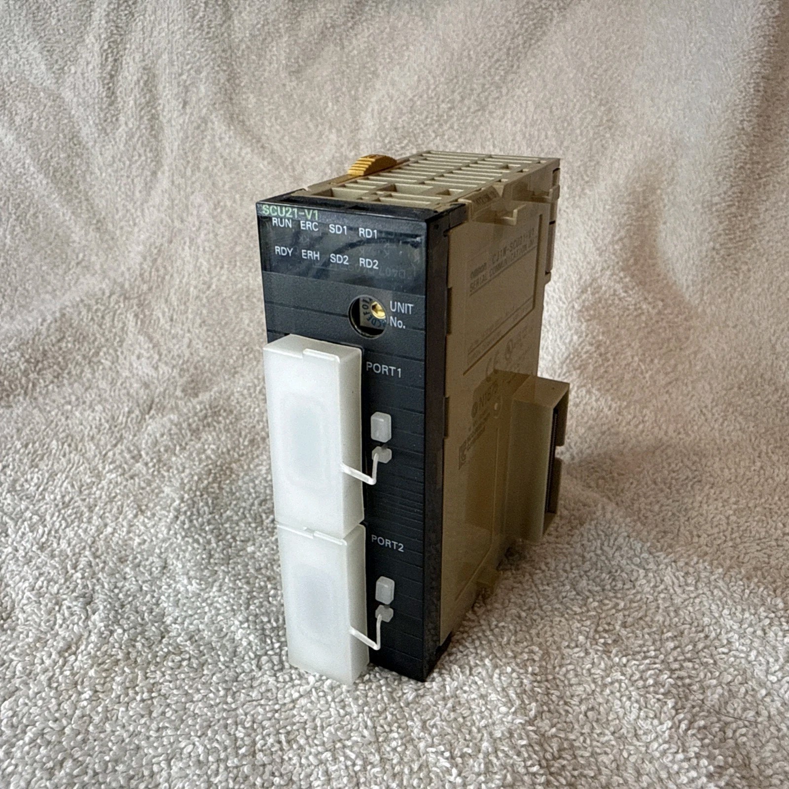 Used Omron CJ1W-SCU21-V1 Serial Communication Unit with Warranty & Free Shipping