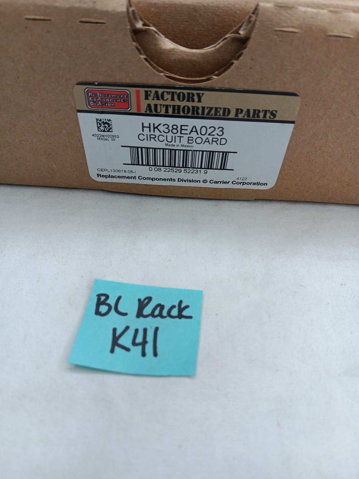 Carrier Hvac HK38EA023- Genuine OEM Replacement Part