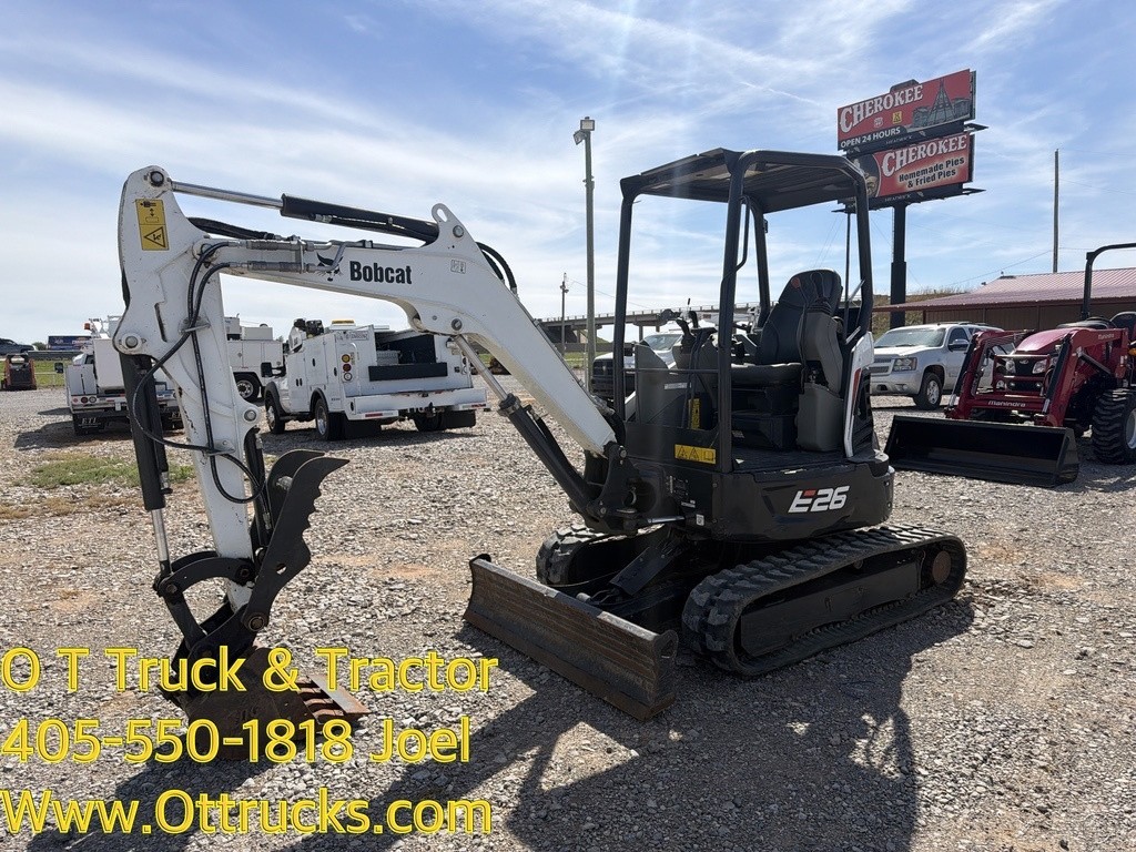 2022 Bobcat E26 Mini Excavator Track Hoe 24 Hp 5700Lbs Hyd Thumb