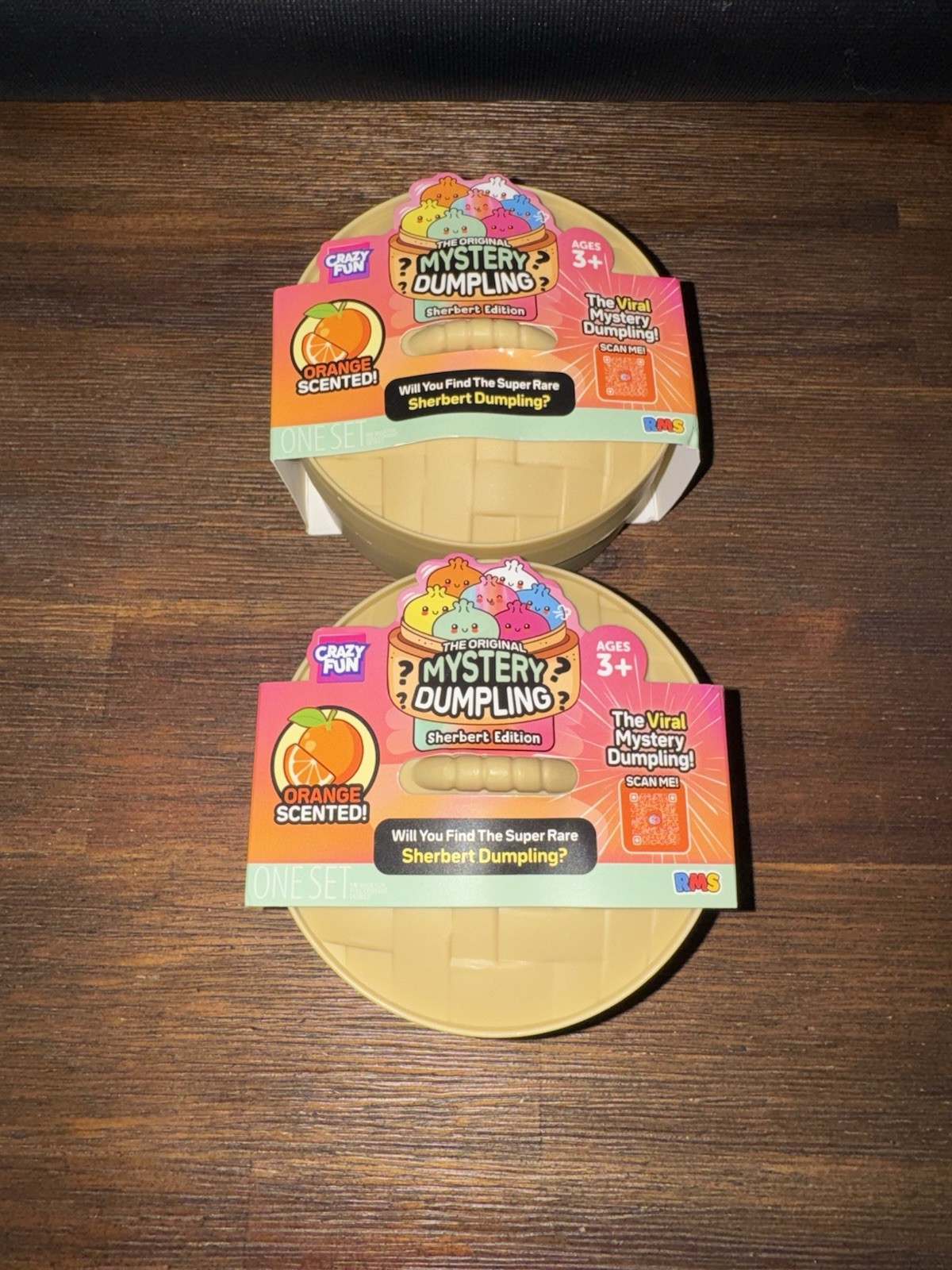 CRAZYFUN RMS HARD TO FIND ORANGE SCENTED MYSTERY DUMPLING SHERBERT EDITION VIRAL