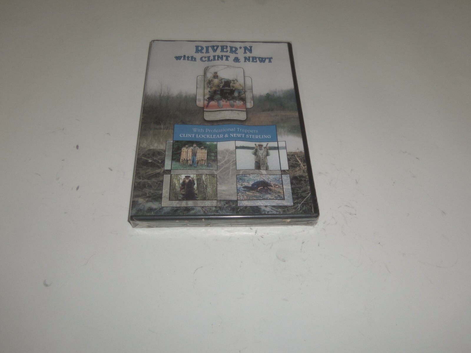 DVD "River'N with Clint & Newt" By Clint Locklear & Newt Sterling PCG Trapping