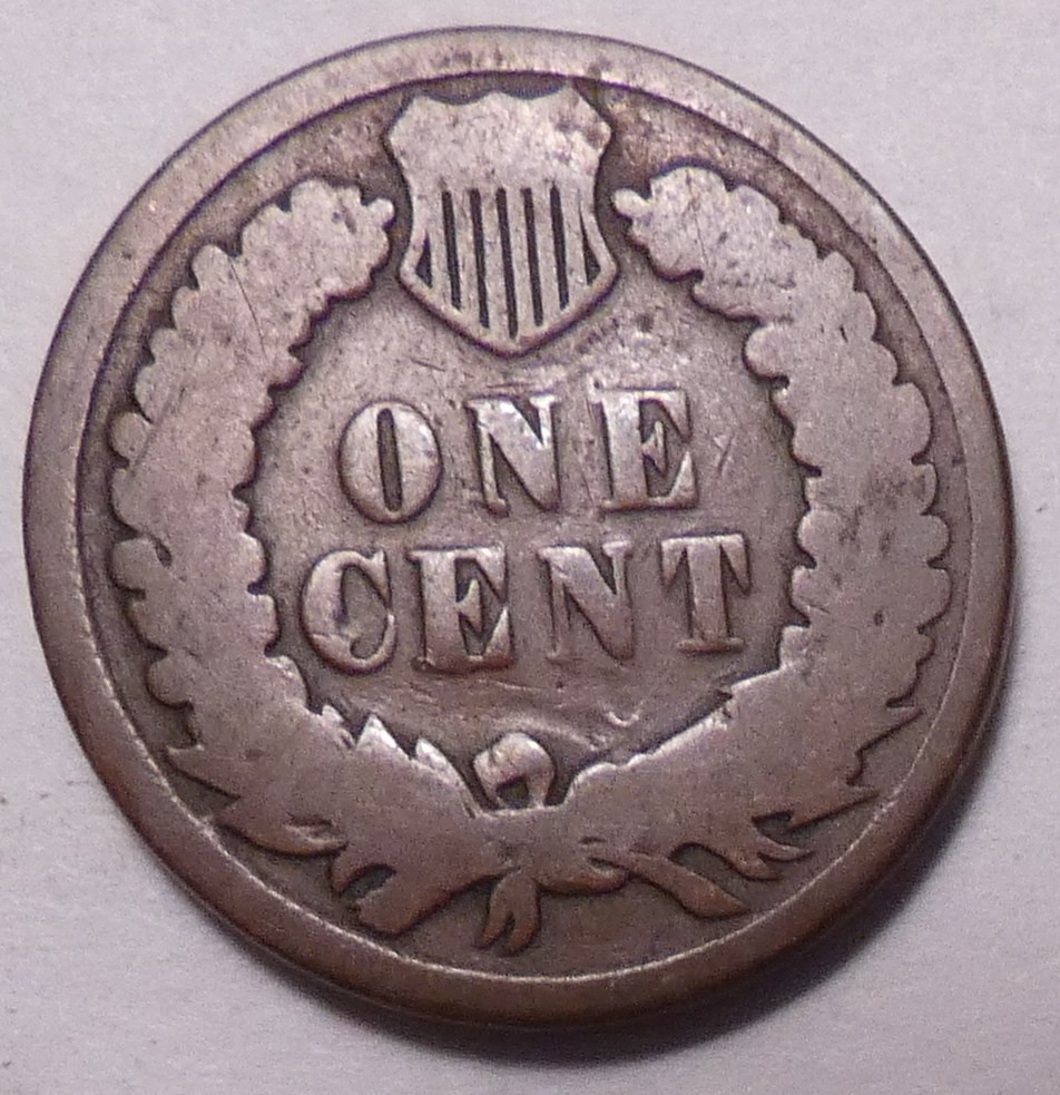 1883 Indian Head Cent Penny - IHC