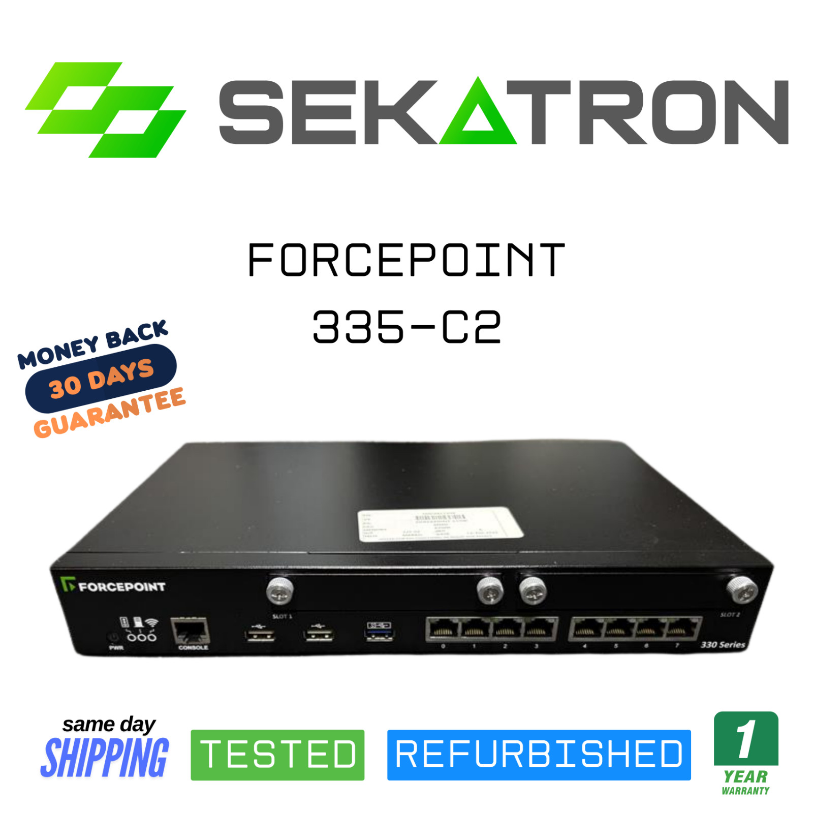 ♻️ Forcepoint 335-C2 Firewall Appliance – USED ⚡Fast Shipping