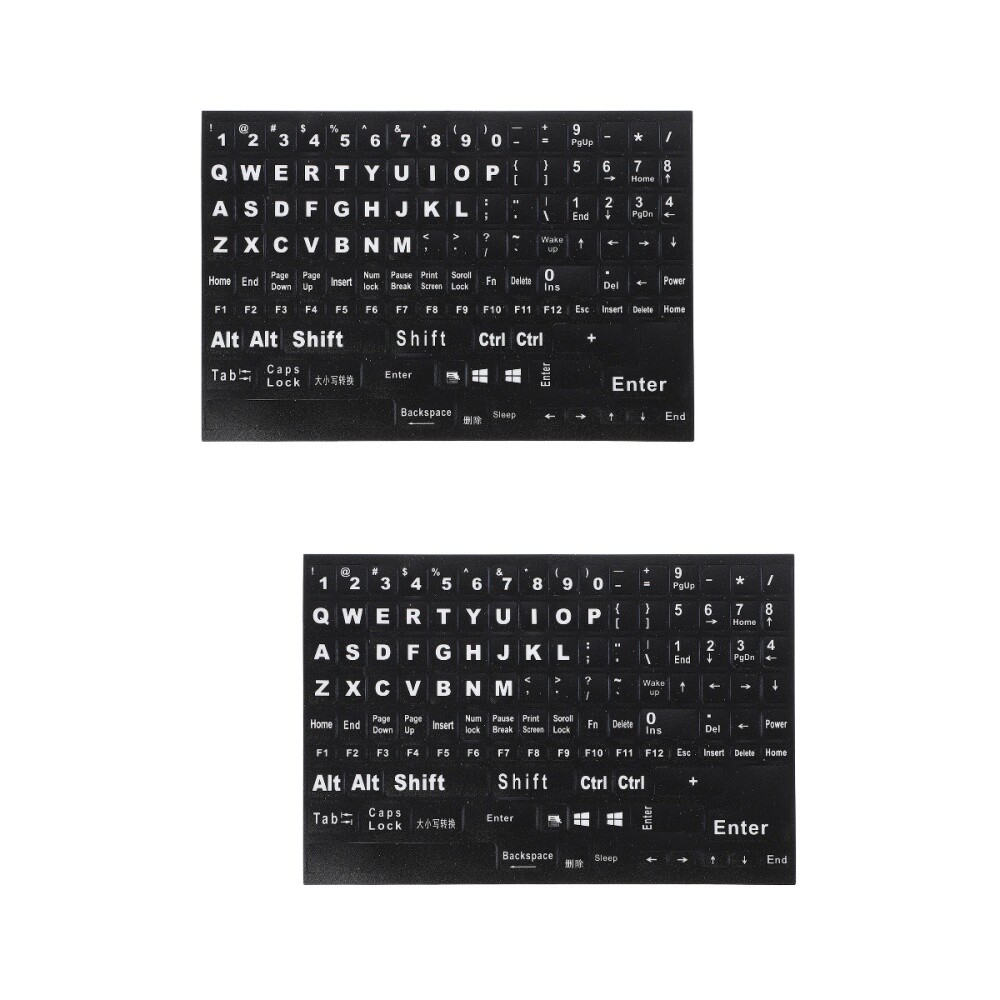 Keyboard PC English Keyboard Stickers Keycap Stickers Laptop