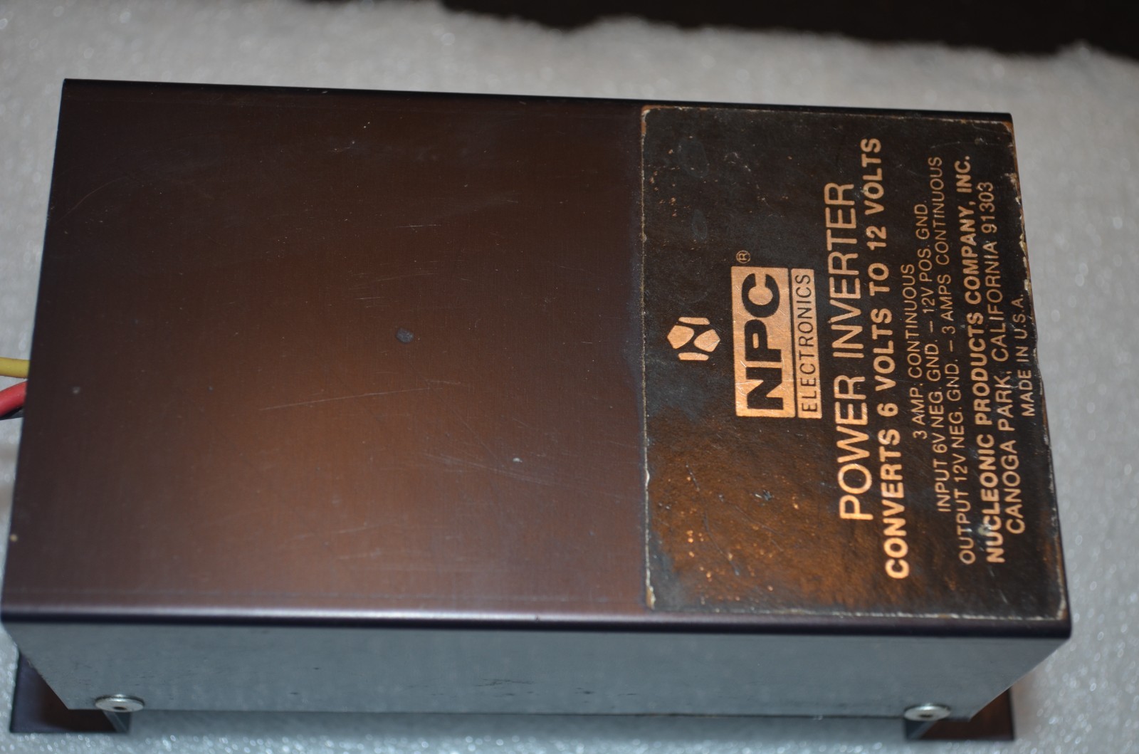 NPC Electronics Model 612 POWER INVERTER (b160)