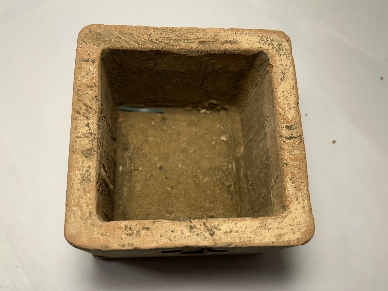 Blessing Box Clay With 11 Crosses 4”