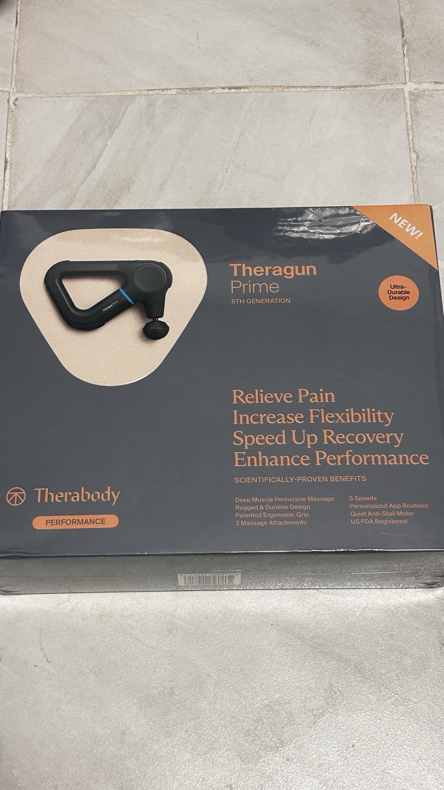 Therabody Theragun Prime Massage Gun 6th Gen - New