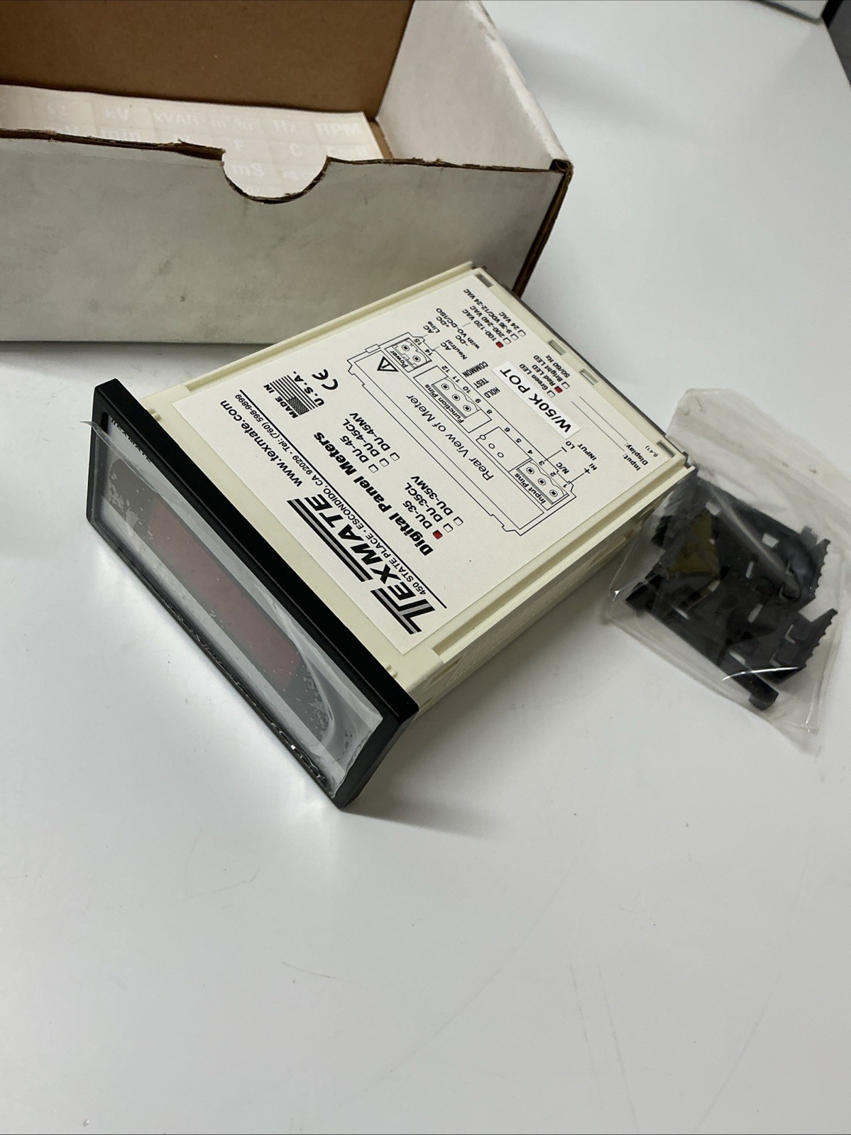 Texmate DU-35 Digital Panel Meter. AC-012