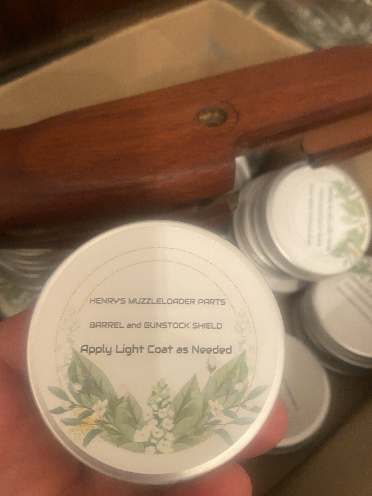Henry’s Barrel Shield for Muzzleloaders and Refinishing Gunstocks.