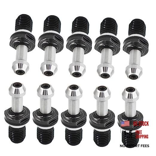 10Pcs BT40 45°0.589" Pull Stud Retention Knob Replacement for HASS CNC