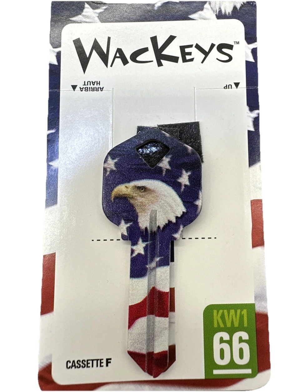 Wackeys American Eagle USA Key kW1 66 #89055