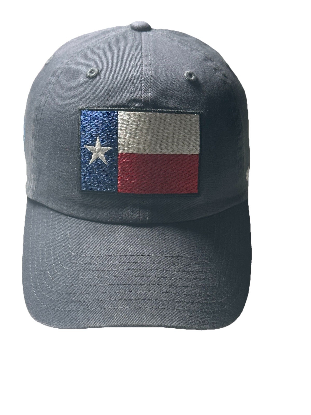 47 Adjustable Corpus Christi Hooks Cap With Texas Flag Embroidered Patch Unisex