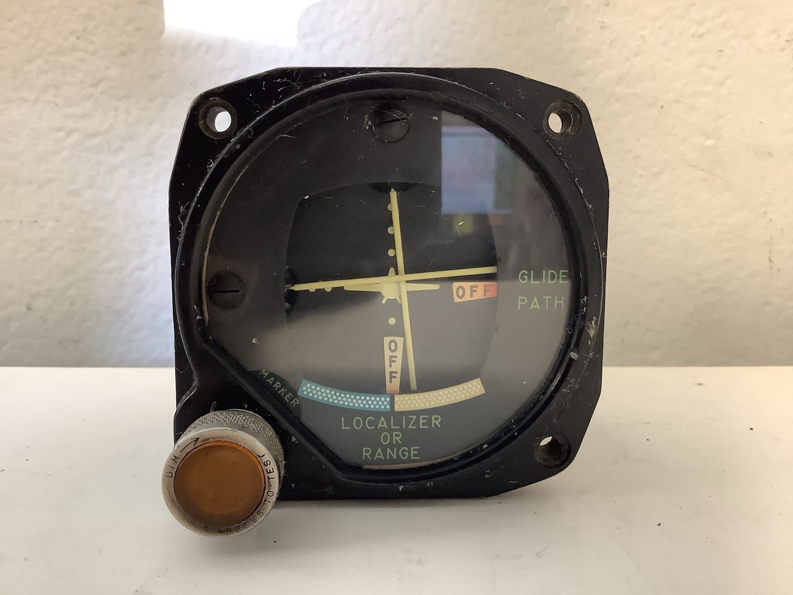 Weston Airborne Radio Navigation Course Indicator Model 888 ID-48/ARN