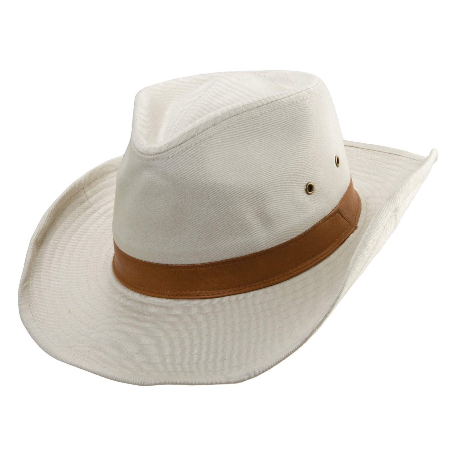 Dorfman Hat Co. - Saguaro -Men’s Twill Outback Hat -Garment Washed Twill -