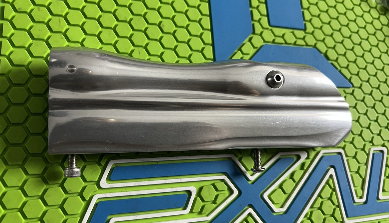 SMART PARTS NERVE PAINTBALL MARKER BODY ASSEMBLY - GLOSS SILVER (READ)