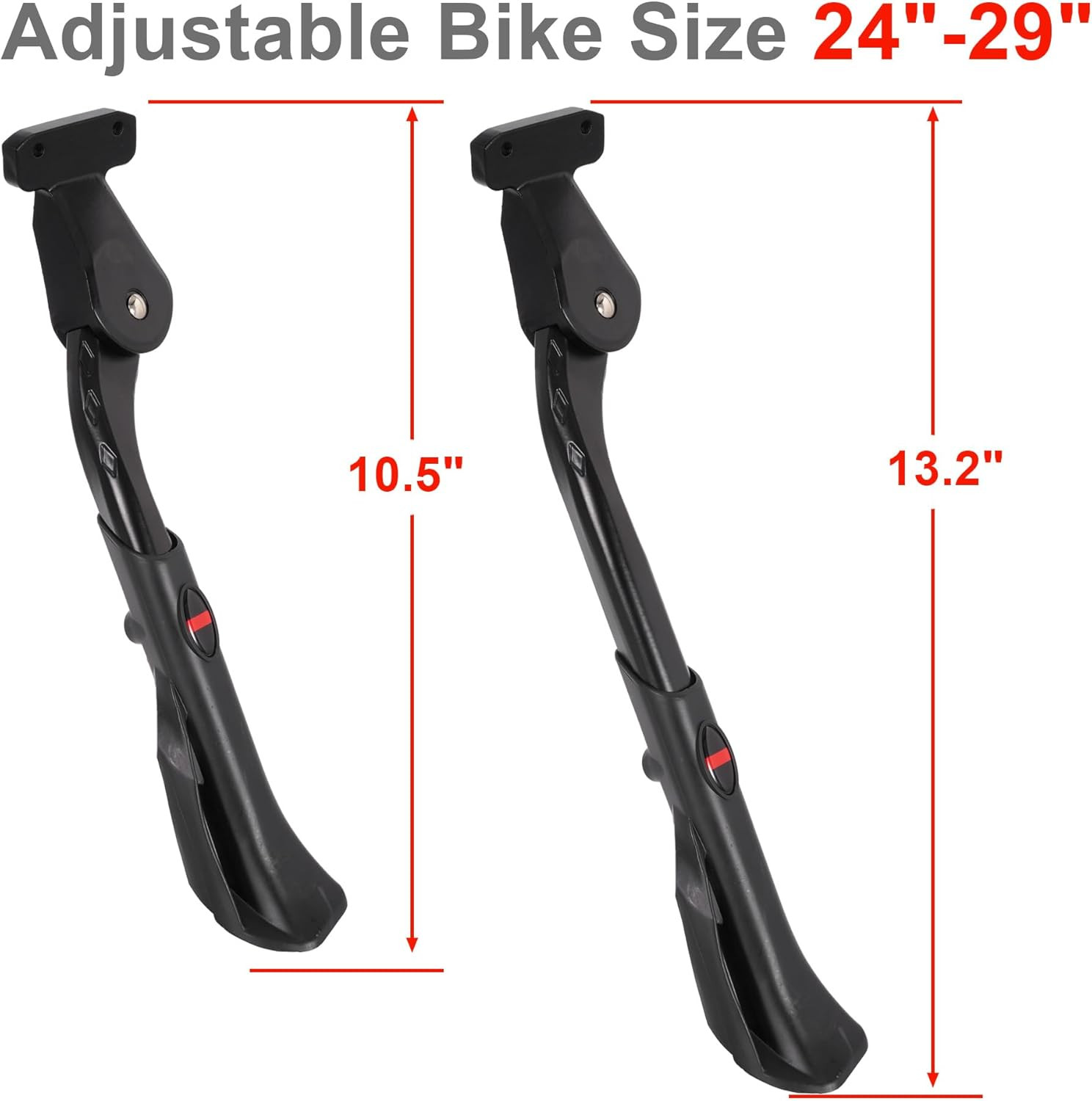 Bike Kickstand Adult Adjustable Bicycle 24"-29" Kids Mountain Ebike
