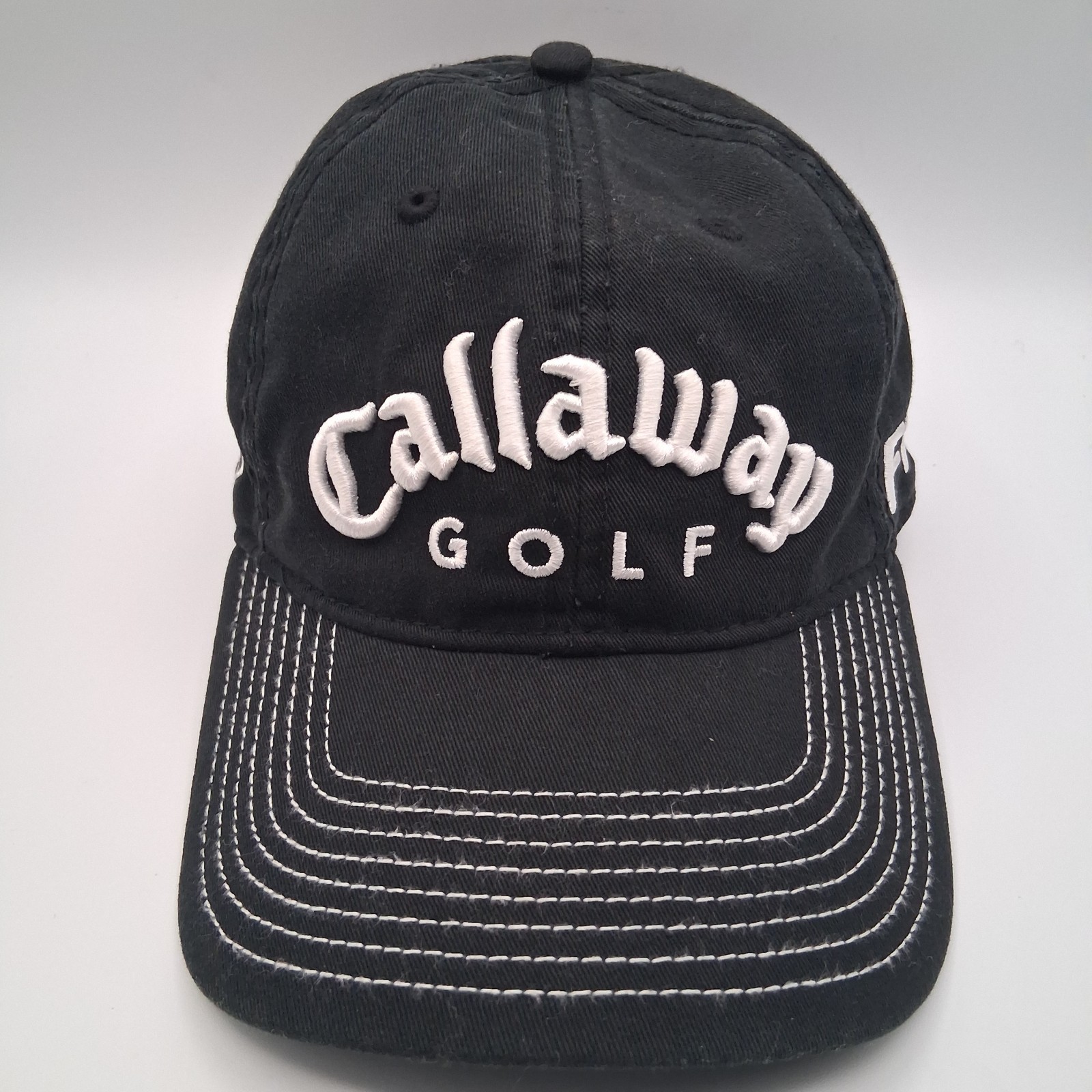 Callaway Golf Hat Cap FT-5 Tour i New Era Black Strap Back White Script Logos