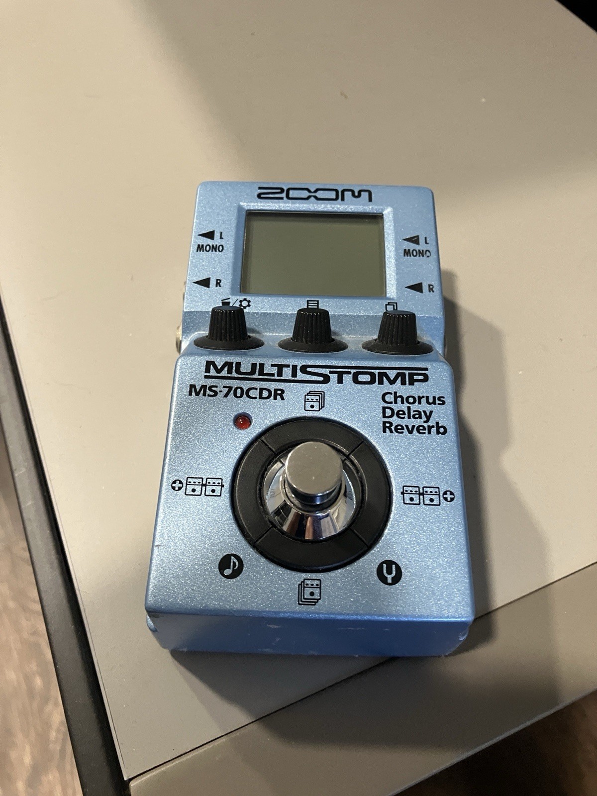 Zoom MS-70CDR MultiStomp Chorus Delay Reverb Pedal