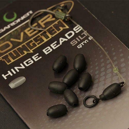 Gardner Covert Tungsten Hinge Beads 8pk ALL VARIETIES Carp fishing tackle