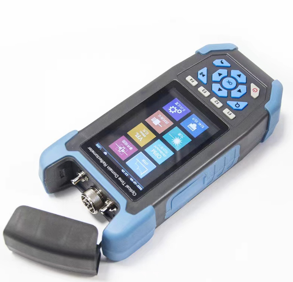 Optical Time Domain Reflectometer OTDR FTTx Fiber Analyzer 8 IN 1 Function Fiber