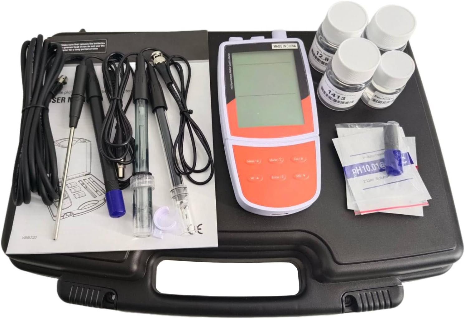 Multi Parameter Water Quality Analyzer for Dissolved Oxygen with Standard Liquid
