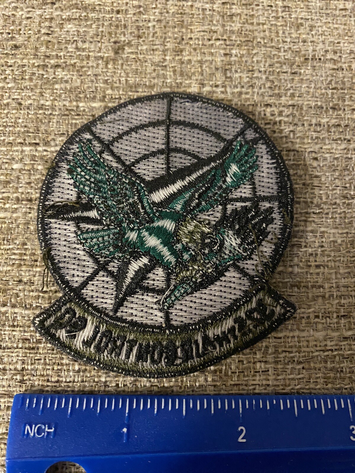 USAF 325th Air Control Squadron Patch Subdued US Air Force SQ INV3081