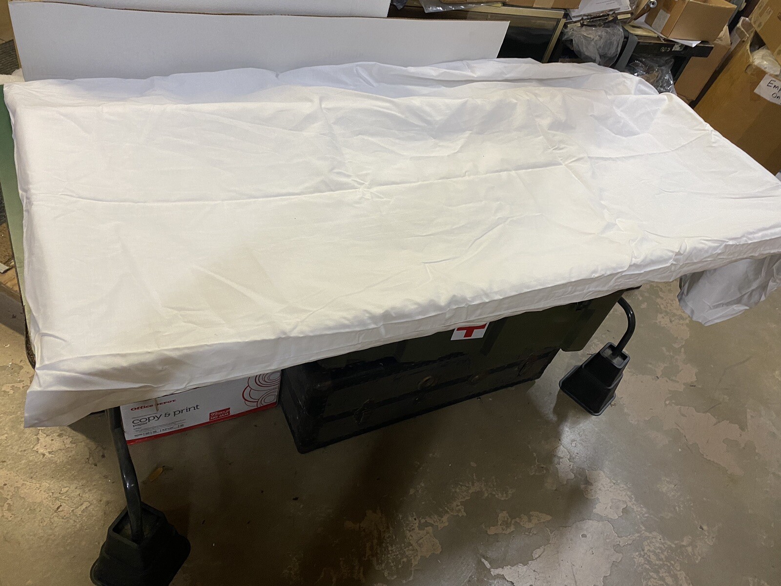 USGI MILITARY COVER MATTRESS BLEACHED TYPE llI CLASS 2 SIZE 8 84x42