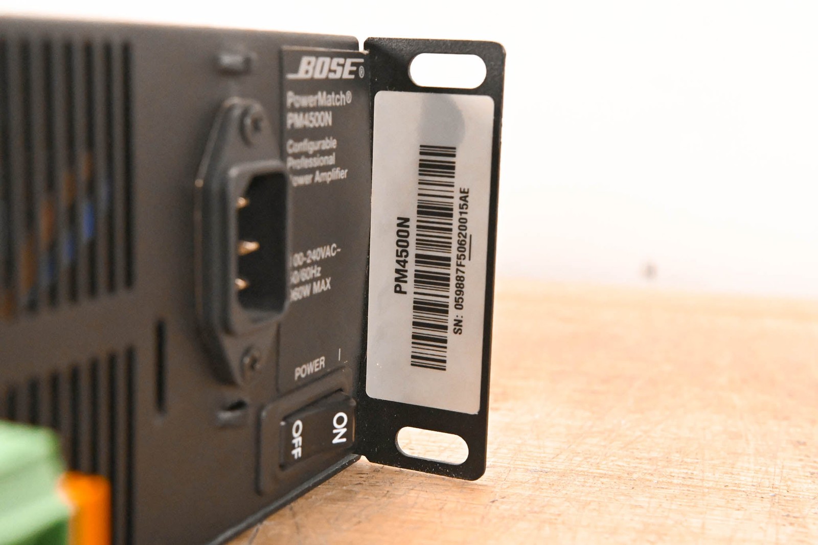 Bose PowerMatch PM4500N Configurable Power Amplifier CG01VTU