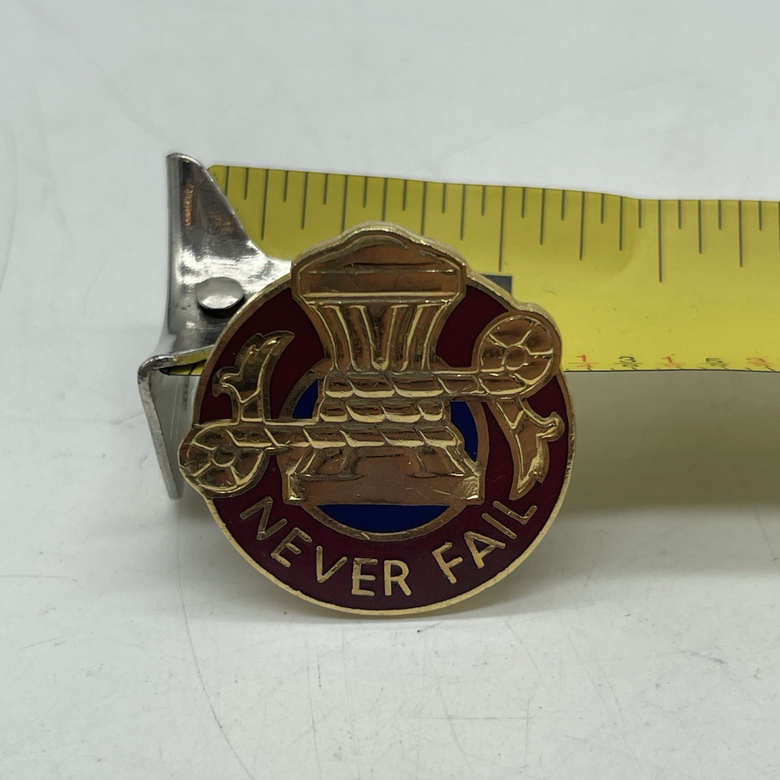 U.S. Military Army 92nd Transportation Battalion Pin  NEVER FAIL